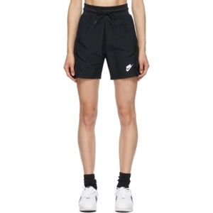 Nike Black High-Rise NSW Shorts